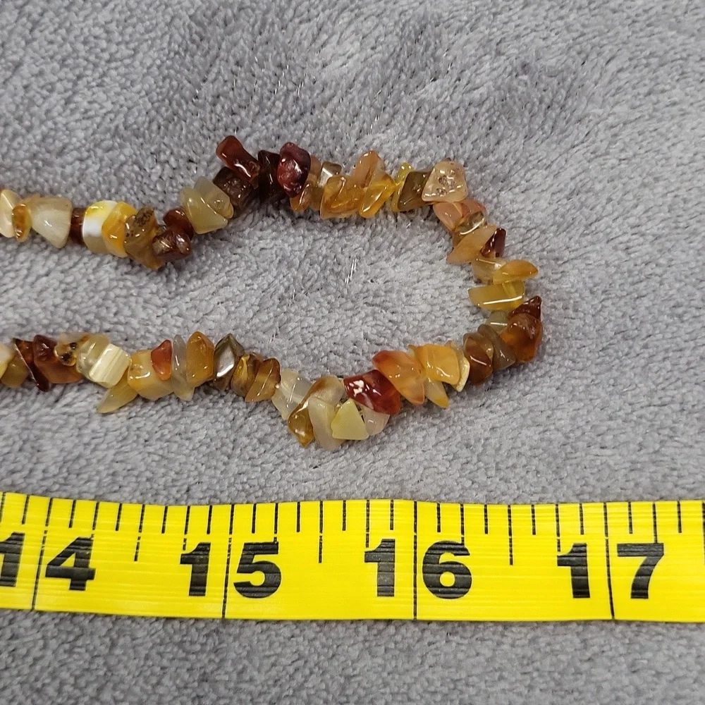 Polished Agate Necklace - Picture 4 of 4